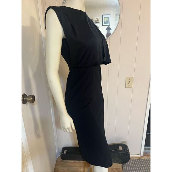 Kai-aakmann Korean designer, highend little black dress empire waist, draped bus - Picture 6 of 11